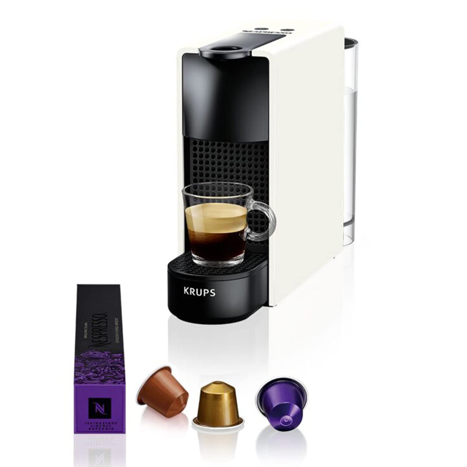Nespresso Essenza Mini Machine à Café à Capsules – Blanc
